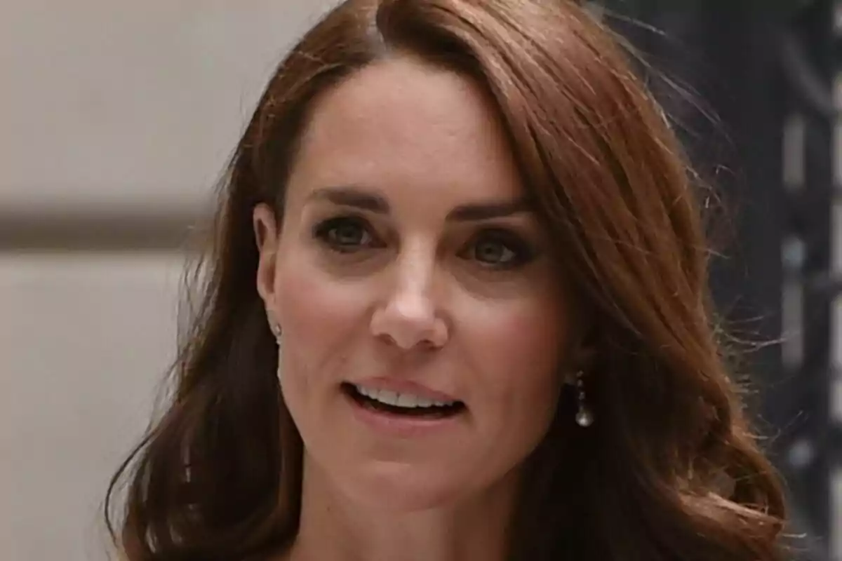 Close-up of Kate Middleton