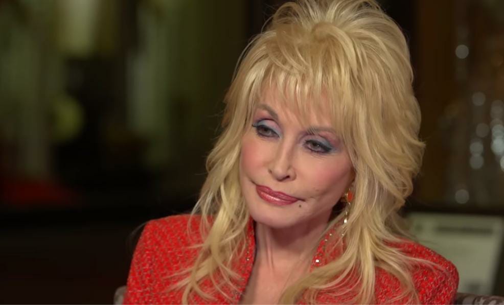 Dolly Parton talking about her life and career with Dan Rather.