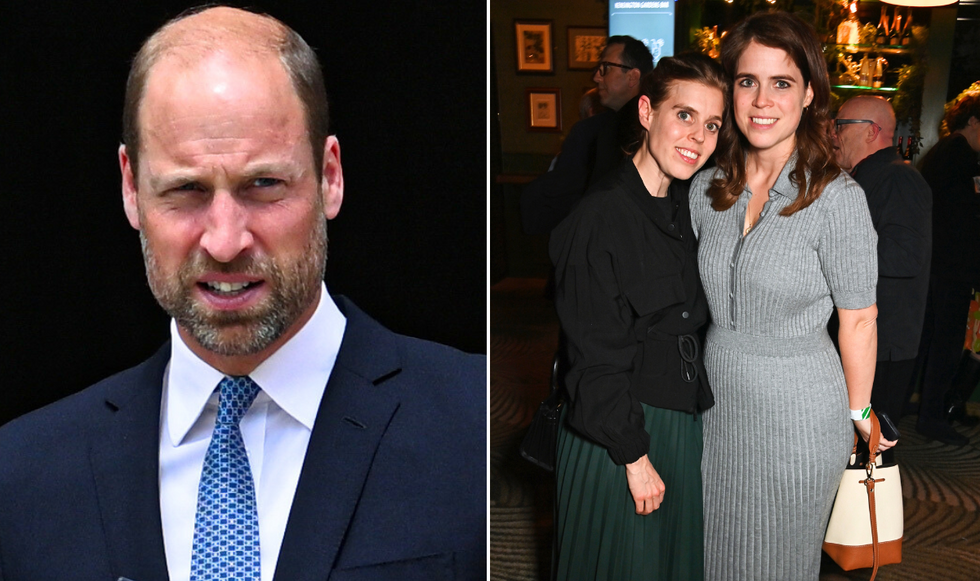 Prince William, Eugenie and Beatrice