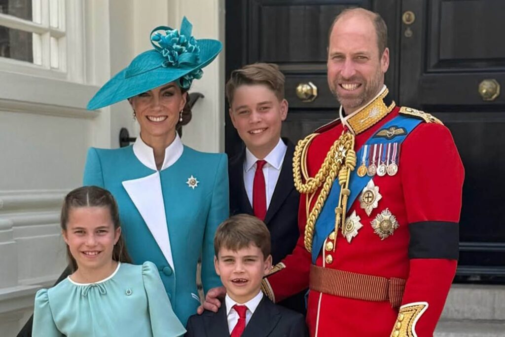 Prince William and Kate Middleton Share Family Photo from Trooping the Colour Prince William and Kate Middleton Share Family Photo from Trooping the Colour