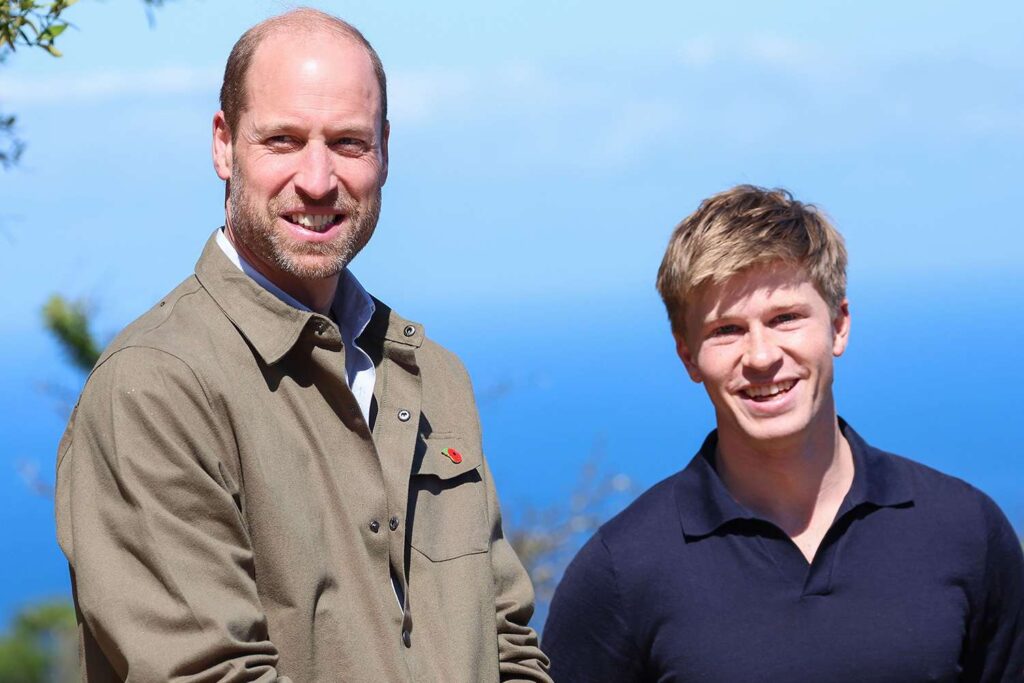 Prince William Surprises Robert Irwin with a Voice Note, and a Warning