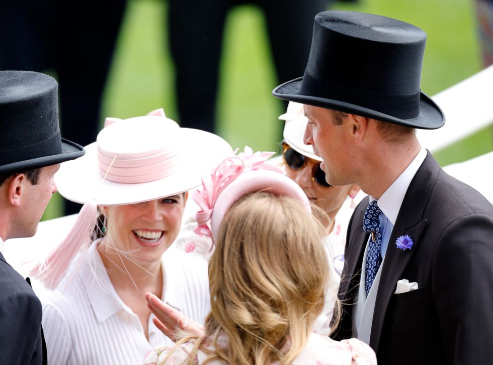 Princess Eugenie and Prince William