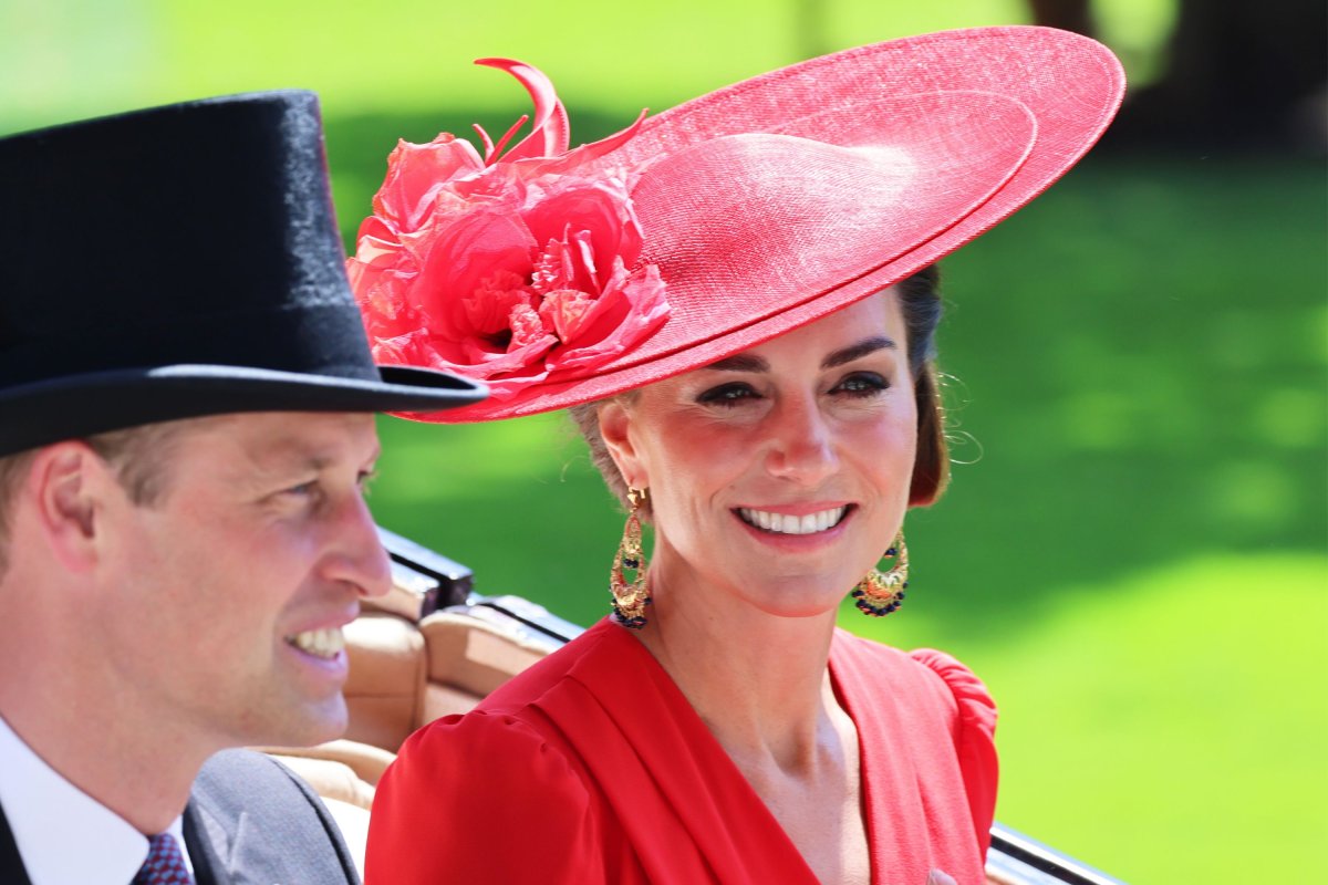Princess Kate and Prince William at Ascot