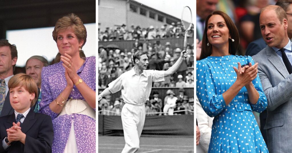 George V to Kate Middleton: The Royal Family at Wimbledon