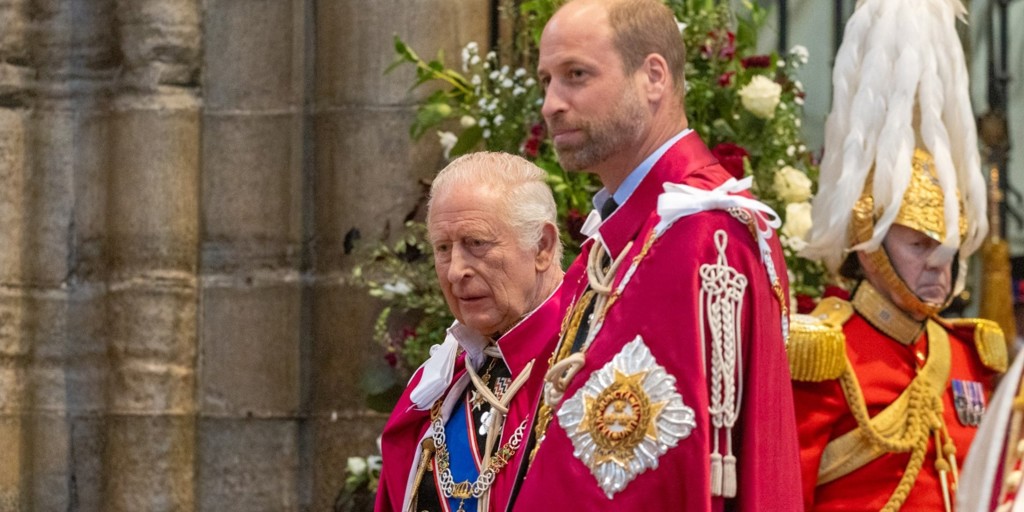 The King and The Prince of Wales celebrate 300th anniversary of The Order of the Bath