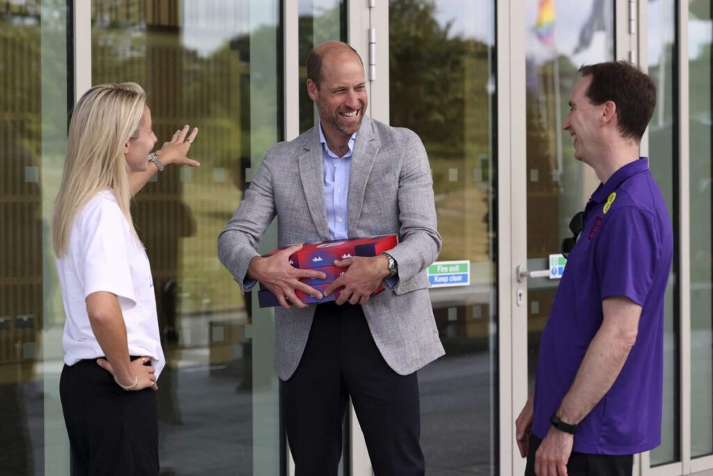 England receive send-off from Prince William ahead of Euros defence England receive send-off from Prince William ahead of Euros defence