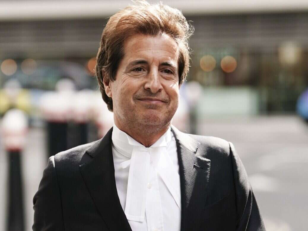 Prince Harry lawyer David Sherborne walking to court. Previously represented him in Mirror case, now Mail