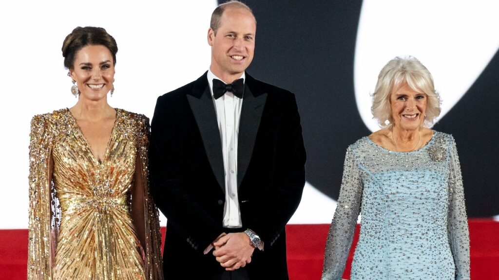 The Prince and Princess of Wales share message for Queen Camilla