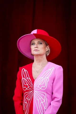 Getty Princess Delphine of Belgium on July 21, 2024