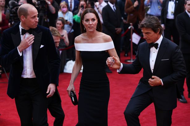 Tom Cruise, Prince William and Kate 