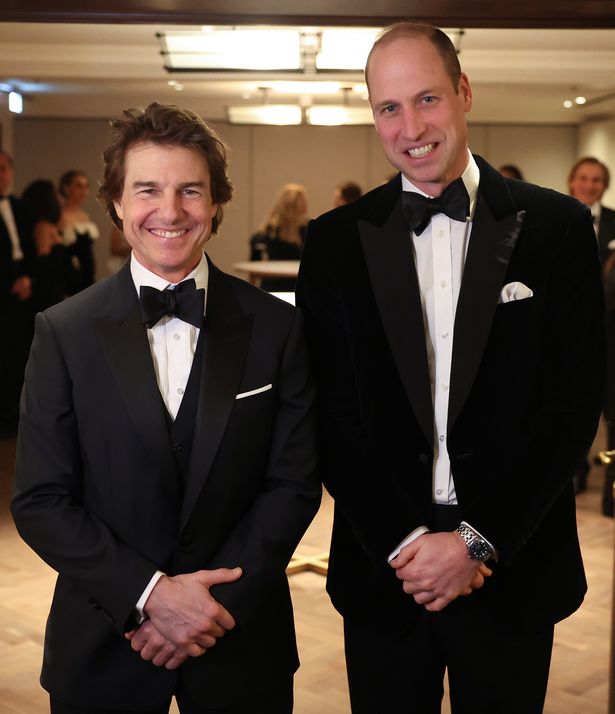 Prince William and Tom Cruise