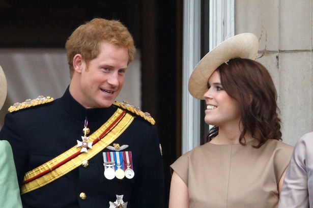 prince harry and princess eugenie
