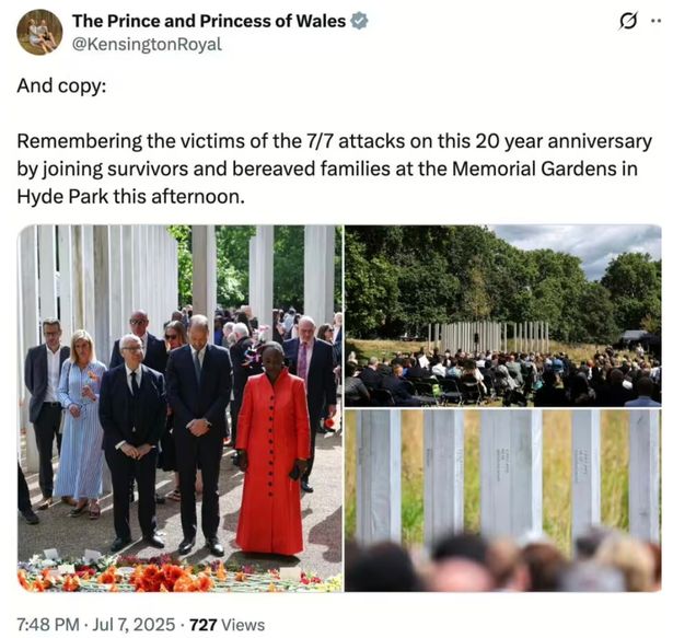 Kensington Royal tweet