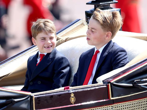 Louis with his older brother George