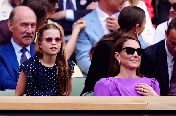 Princess Charlotte and Princess Kate