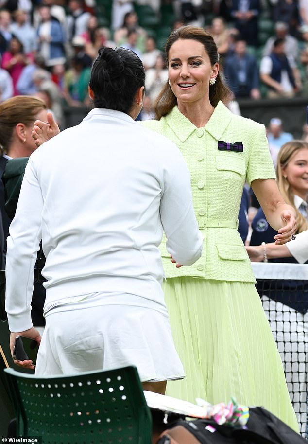 'For me, it was such an amazing moment. And not just that, I felt her kindness and energy around me,' said Jabeur