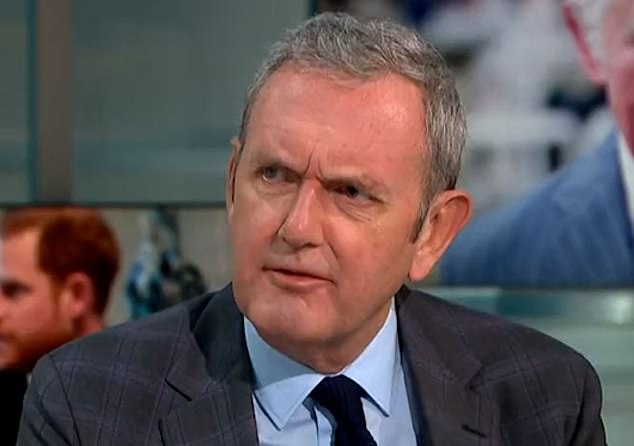 Royal author Valentine Low (pictured). Sir David came to a rather unorthodox agreement with the Queen according to Low. 'Manning agreed to take on the job of adviser on two conditions: that he could do it part-time and that it was unpaid,' he wrote