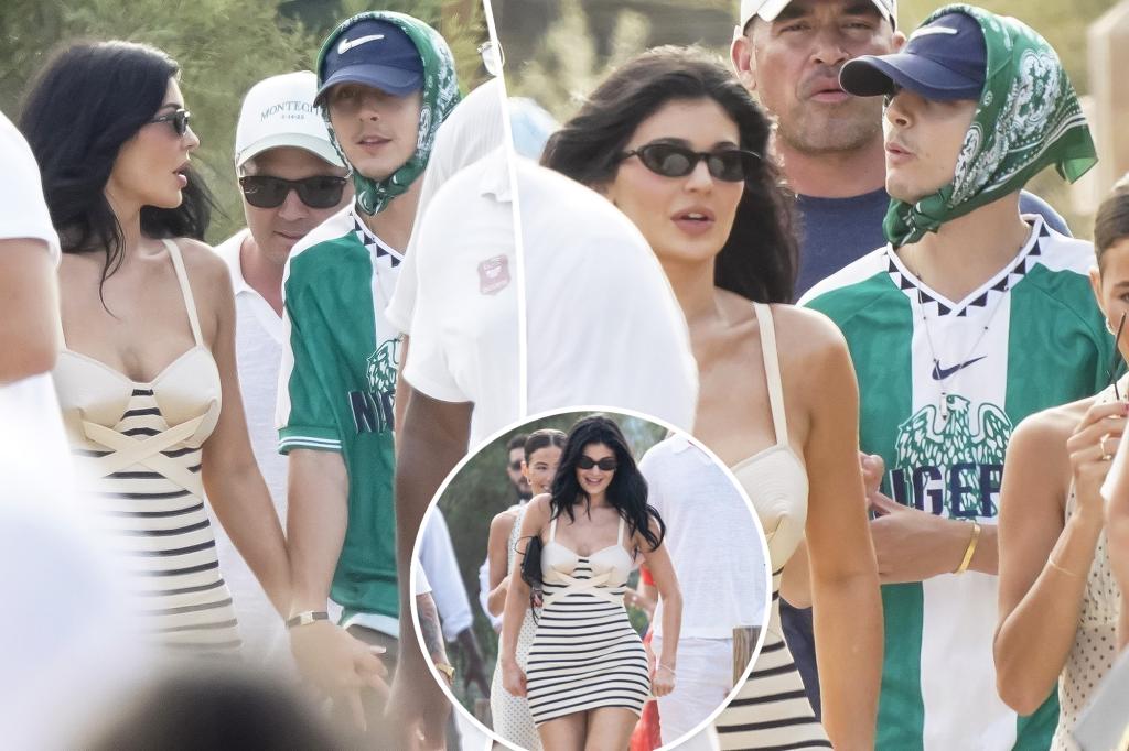 Kylie Jenner and Timothée Chalamet hold hands in the South of France