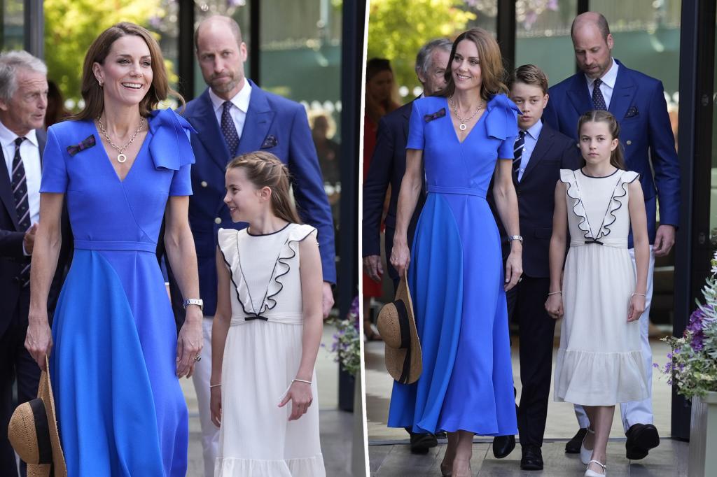 Prince George and Princess Charlotte make surprise appearance at Wimbledon 2025 Prince George and Princess Charlotte make surprise appearance at Wimbledon 2025