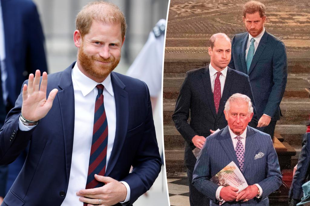 Prince Harry's latest peace offering to King Charles and Prince William revealed 