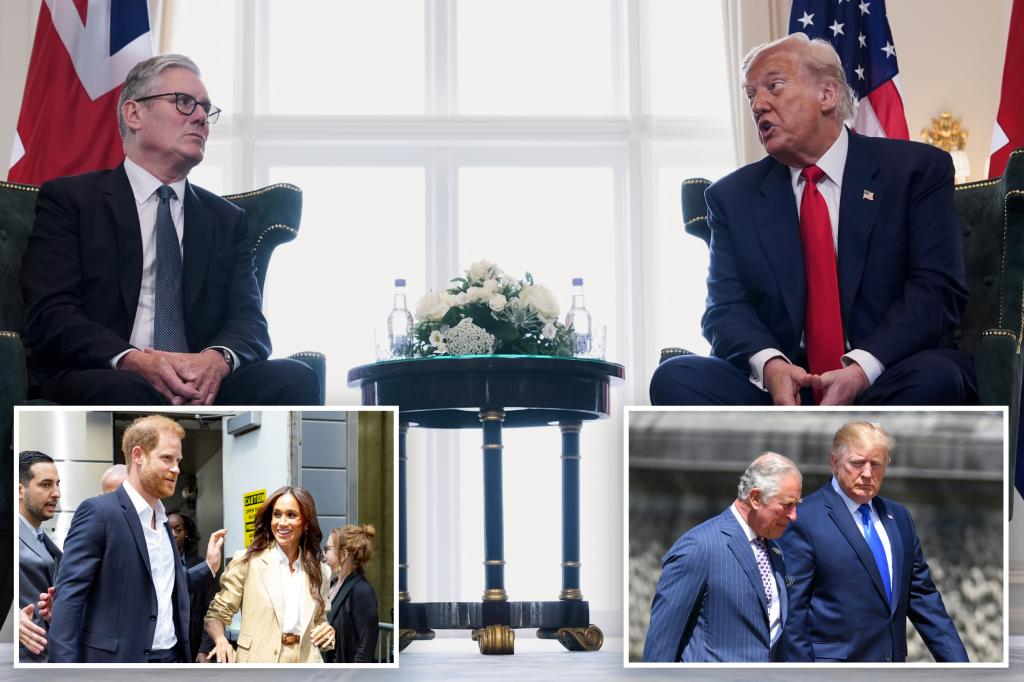 Royal fans cheer Trump seemingly ‘throwing shade’ at Prince Harry, Meghan Markle Royal fans cheer Trump seemingly 'throwing shade' at Prince Harry, Meghan Markle