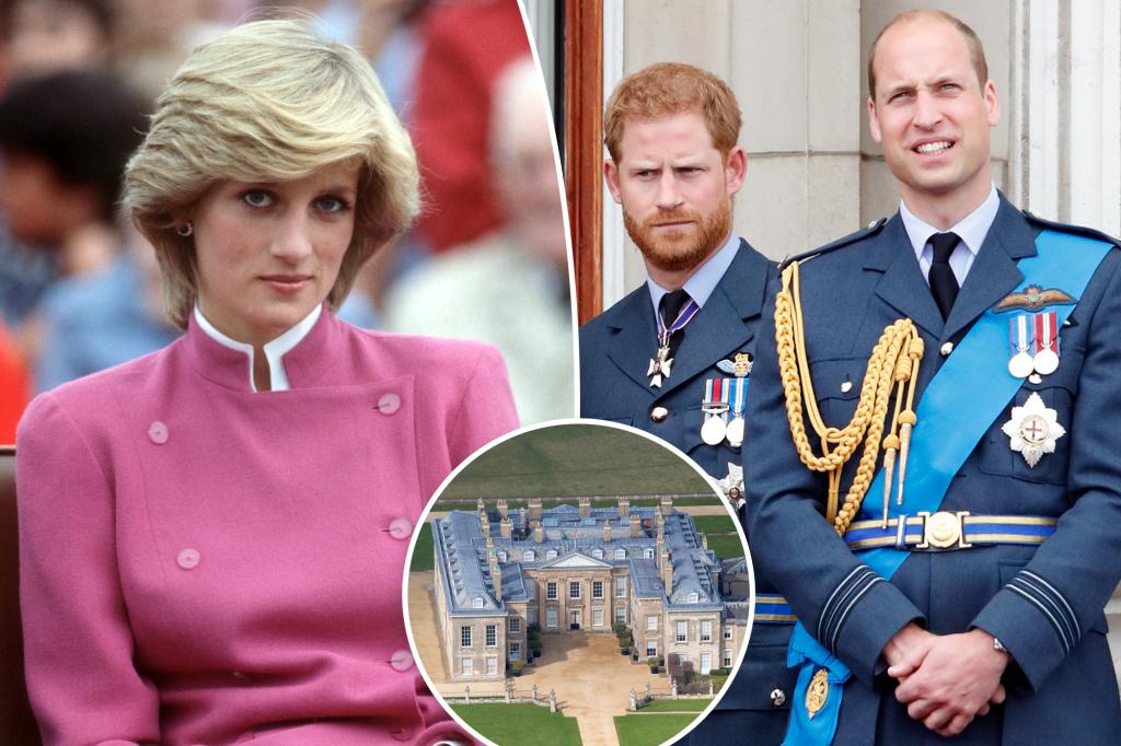 Prince William, Prince Harry won’t inherit Princess Diana’s childhood home — so who will? Prince William, Prince Harry won't inherit Princess Diana's childhood home — so who will?