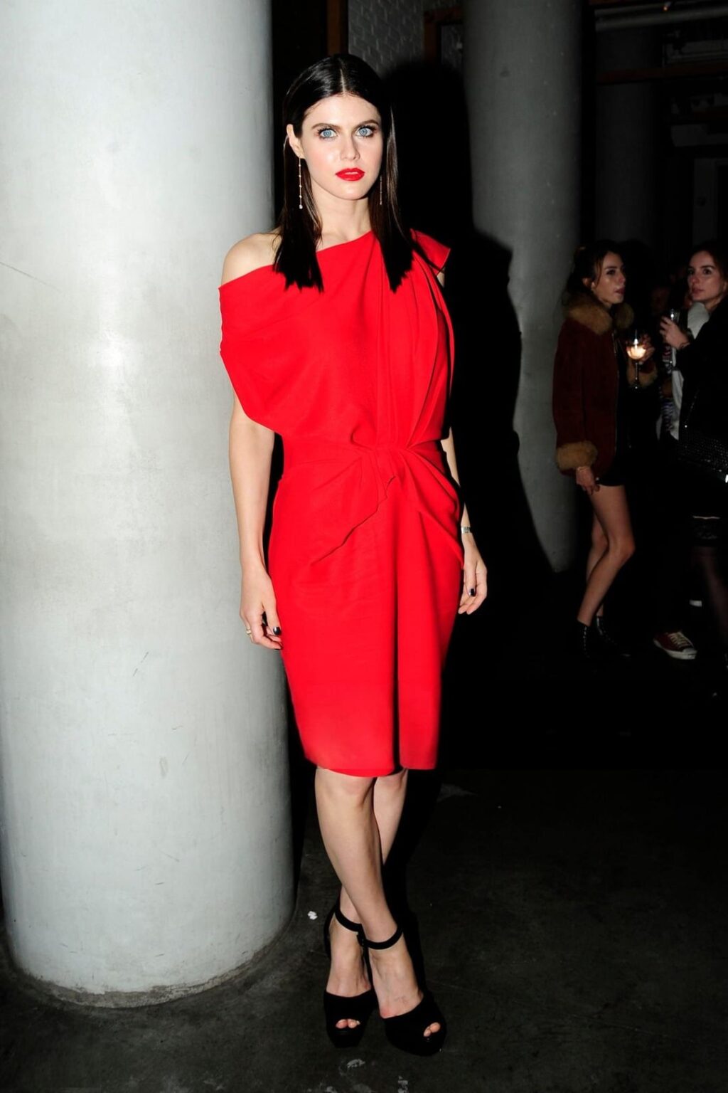 Alexandra Daddario at the Cinema Society screening of "Baywatch". May 22, 2017.