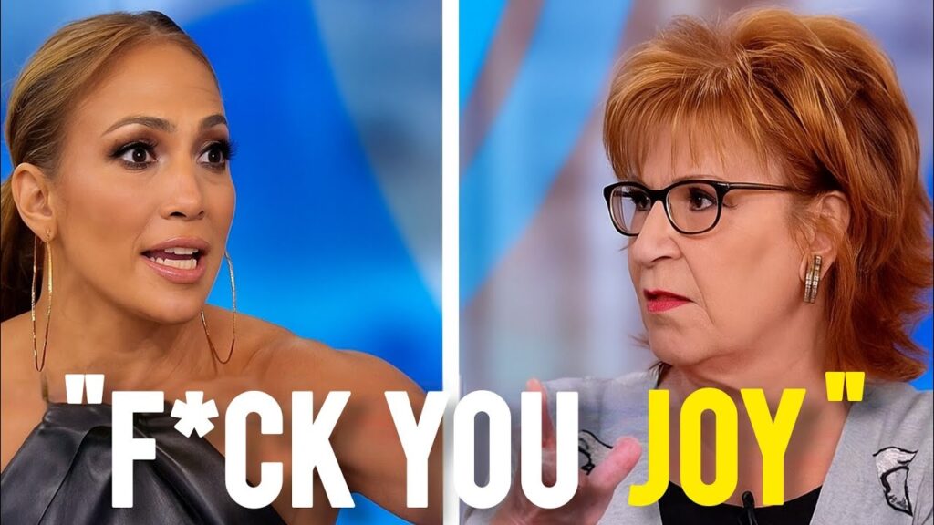 Jennifer Lopez Kicked Off The View After Heated Clash With Joy Behar on Live!"