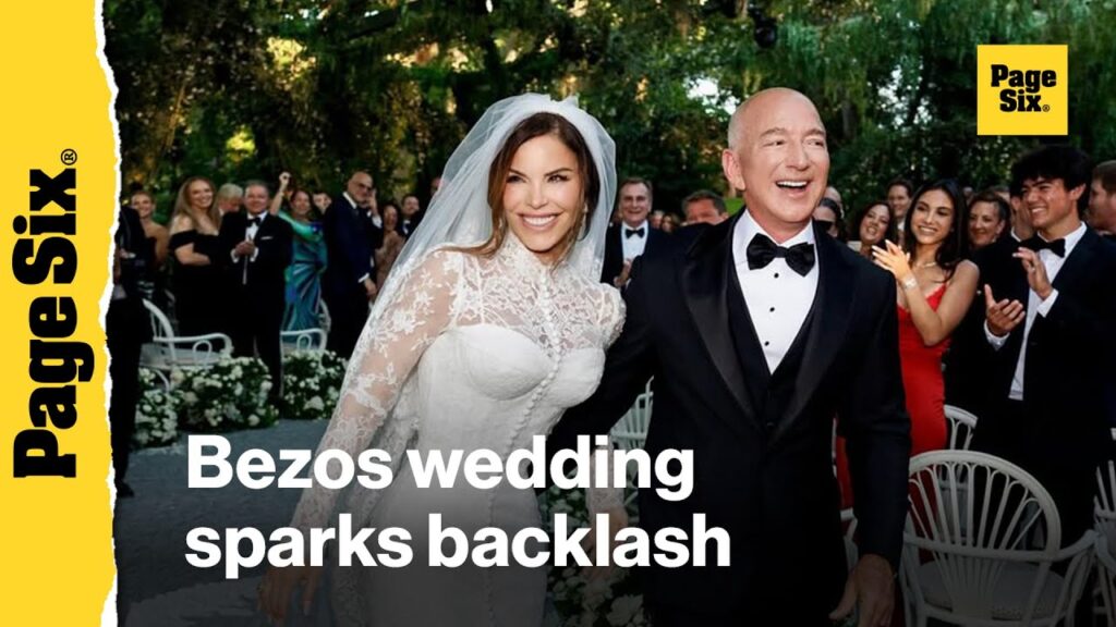 Jeff Bezos & Lauren Sánchez’s wedding sparks backlash from Charlize Theron, Olivia Munn, more Jeff Bezos & Lauren Sánchez’s wedding sparks backlash from Charlize Theron, Olivia Munn, more