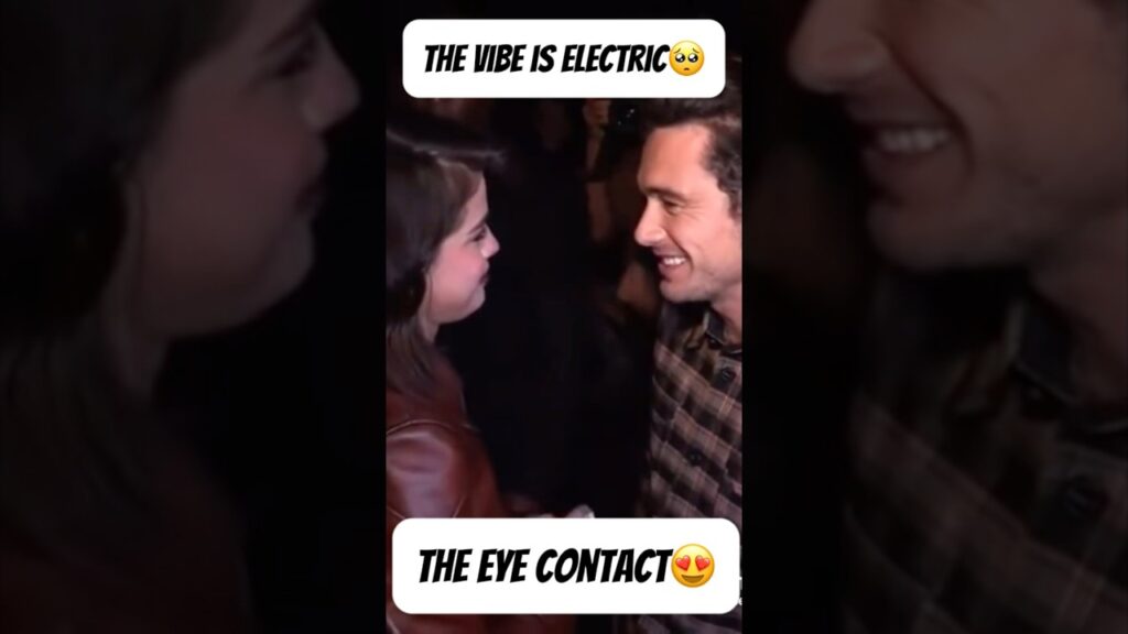 The vibe is electric😍#selenagomez #jamesfranco #love