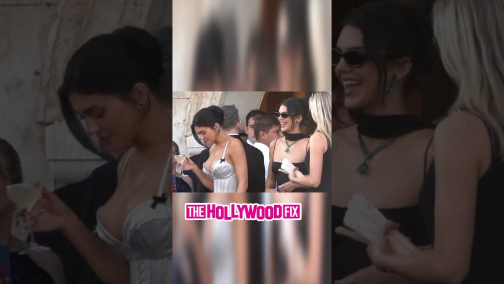 Kendall & Kylie Jenner Head Out To Jeff Bezos & Lauren Sanchez's Wedding In Venice, Italy