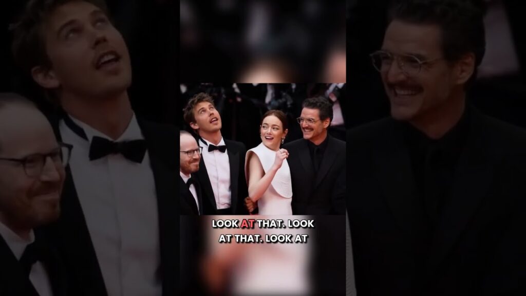 The truth about that viral video of Emma Stone, Pedro Pascal and a bee! #EmmaStone #PedroPascal
