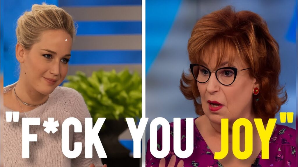 Jennifer Lawrence Storms Off The View After Heated Clash With Joy Behar On LIVE TV