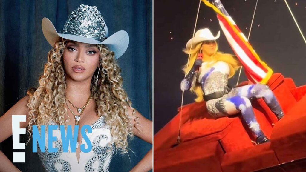 Beyoncé Narrowly Avoids Falling From Flying Car Due to Prop Malfunction | E! News