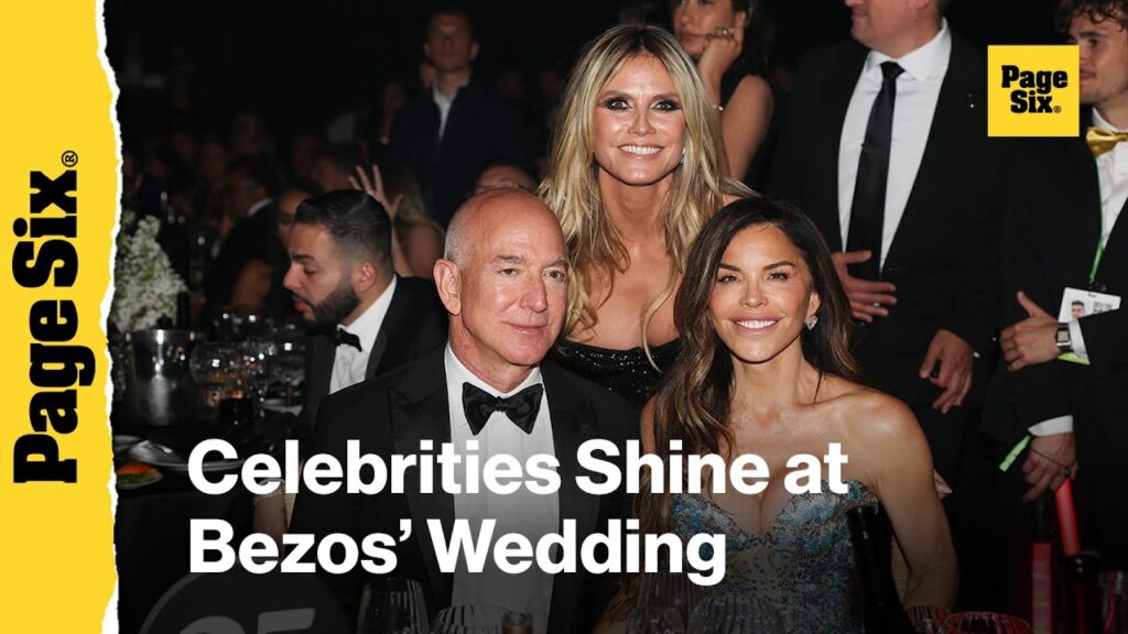 Celebs at Jeff Bezos & Lauren Sánchez’s wedding: Leonardo DiCaprio, Tom Brady, Sydney Sweeney