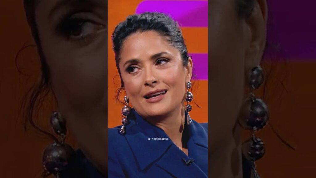 " Producer Gets Pranked HARD by Salma Hayek! 🎂🎉 " #shorts #youtubeshorts
