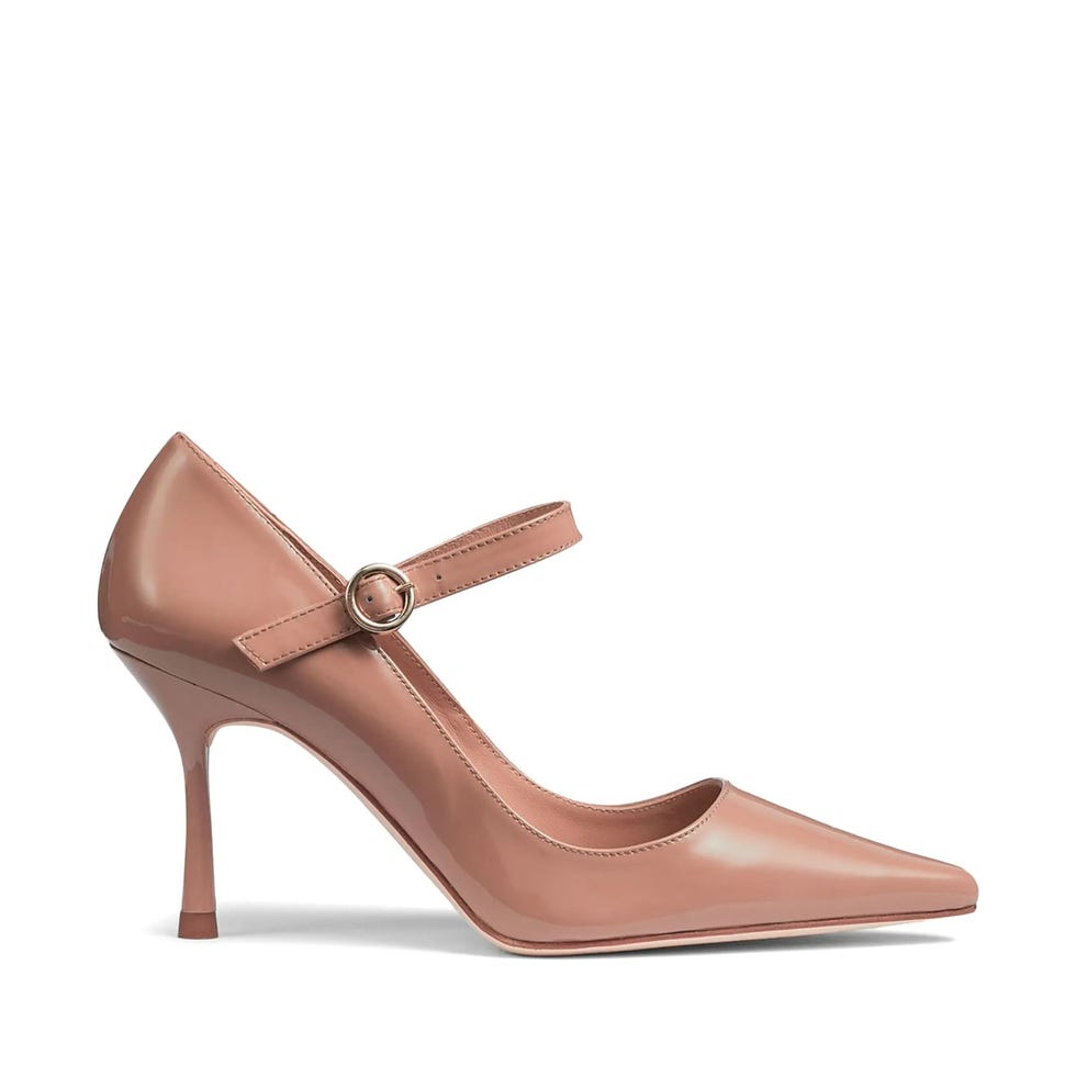Camille Court Mary Jane Pointed Toe Pump