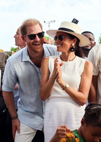 Getty Prince Harry and Meghan Markle on August 17, 2024