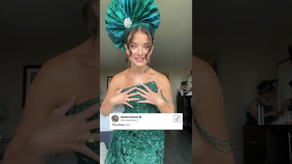 Brooke Hyland Shows Off Gorgeous Dress