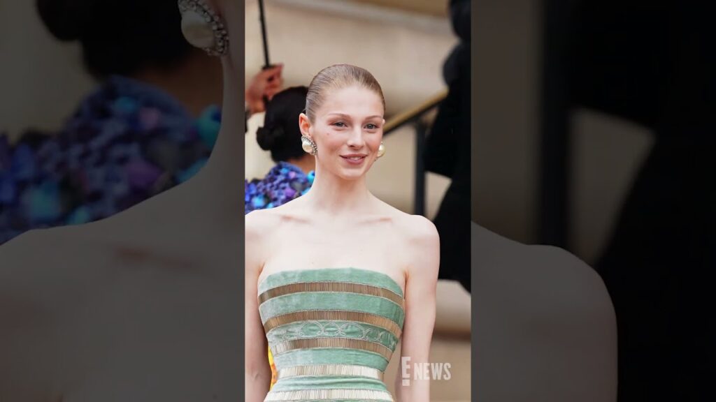 Hunter Schafer at the Schiaparelli Haute Couture Fall/Winter 2025/2026
