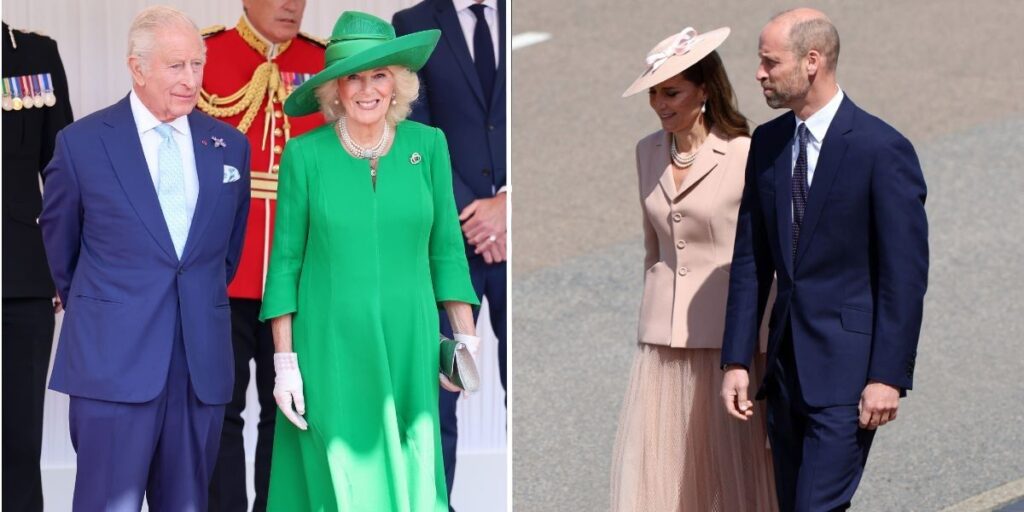 Full list of Royal Family members in the carriage procession as Kate Middleton and Prince William support King
