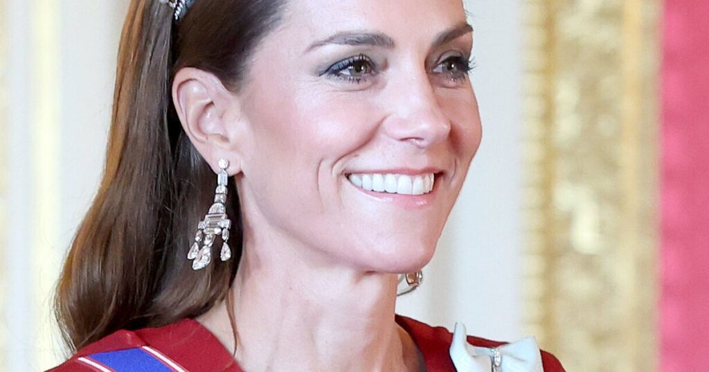 Kate Middleton Dazzles In Tiara, Alongside Prince William Kate Middleton Dazzles In Tiara, Alongside Prince William
