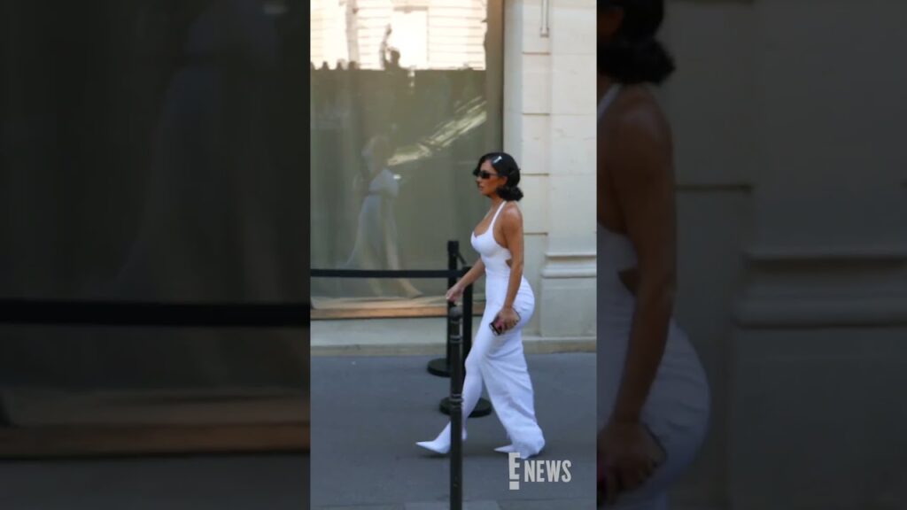Kim Kardashian At The Balenciaga Haute Couture Show