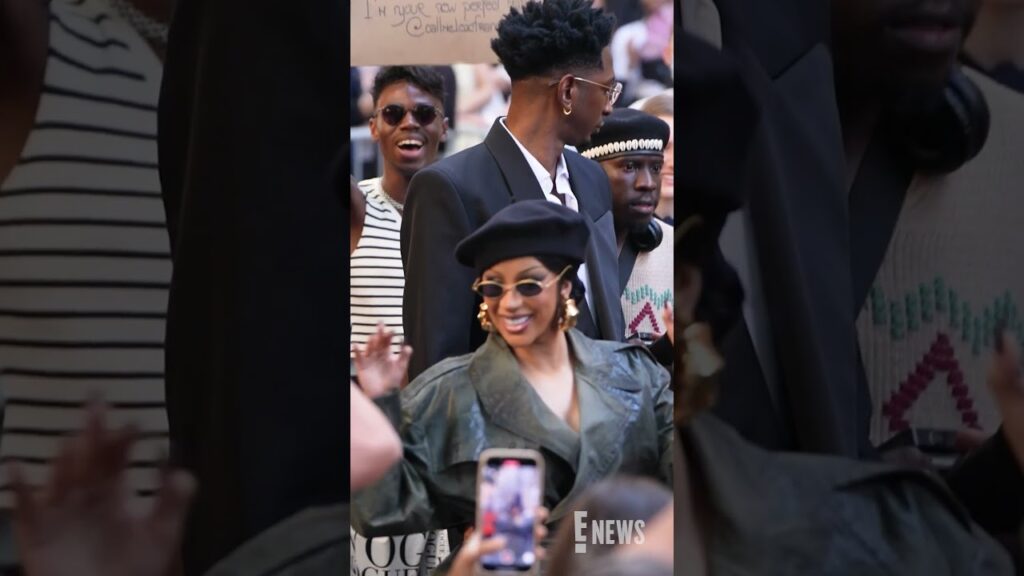 Cardi B came through drippin' to the Maison Margiela #ParisFashionWeek arrivals. 🤏🤏