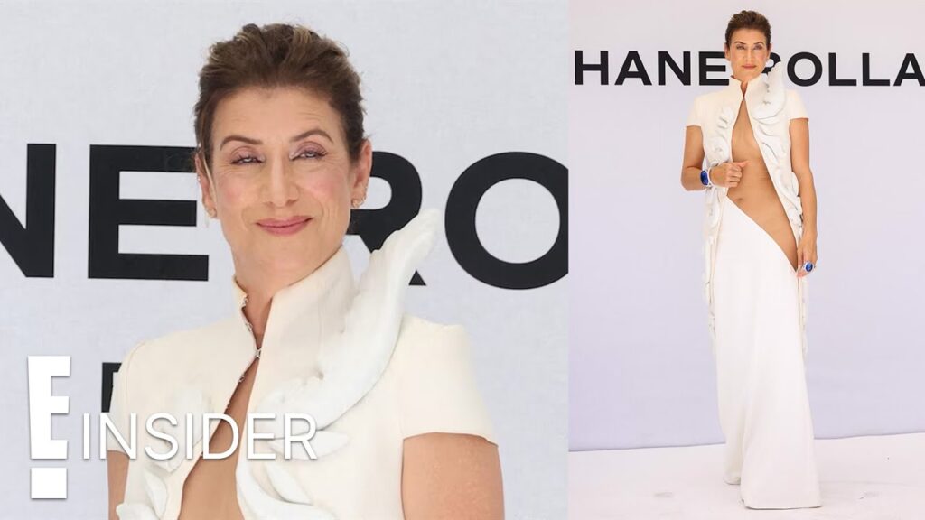 Kate Walsh’s Nearly-Naked Dress at Paris Fashion Week | E! News