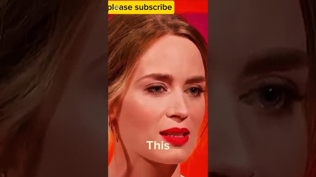 When Emily Blunt Goes Full Comedian Mode 🎤🤣#shorts #funny #shortsfeed #show #youtubeshorts#fyp