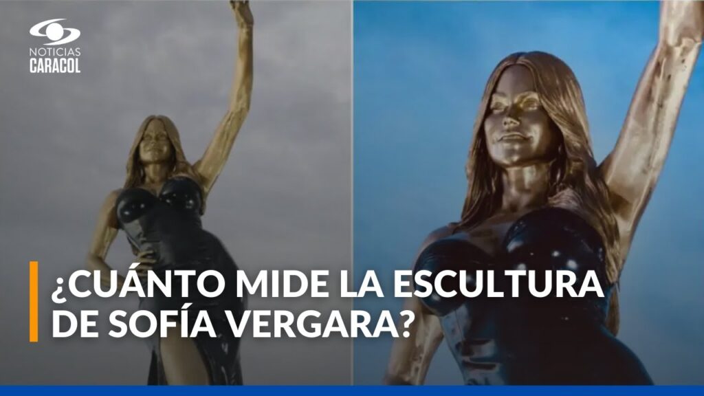 Esta es la escultura de Sofía Vergara inaugurada en el Malecón de Barranquilla Esta es la escultura de Sofía Vergara inaugurada en el Malecón de Barranquilla