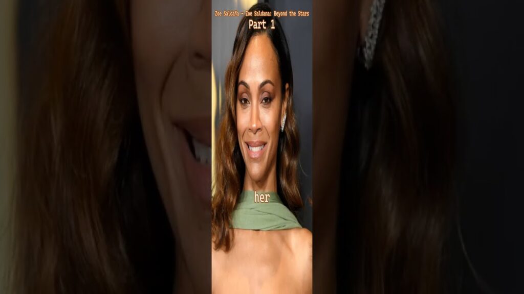 Zoe Saldaña - **Zoe Saldana: Beyond the Stars** 1 #shorts