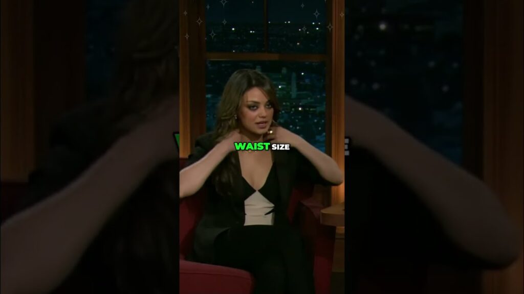Mila Kunis Reveals a Wild Trick to Find Your Waist Size