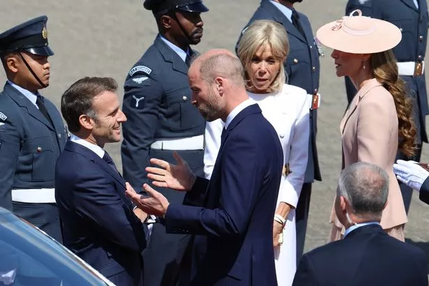 Prince William Emmanuel Macron